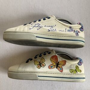 BRIGHTON FLY ME Women’s Leather Sneakers Size 8.5